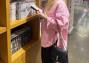 zara kurtka: Stradivarius cins kurtka gömlek dökümlu rozuvu rengi yenidir oversize — 4