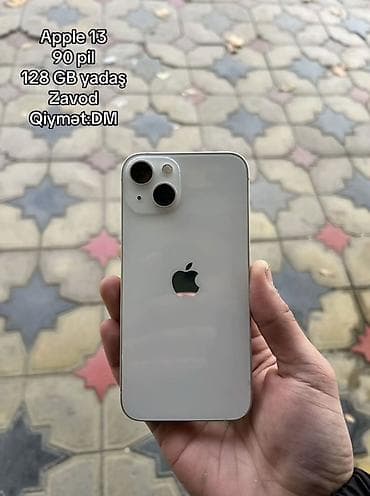 iphone 7 plata 32gb: IPhone 13, 128 GB, Ağ, Face ID — 1