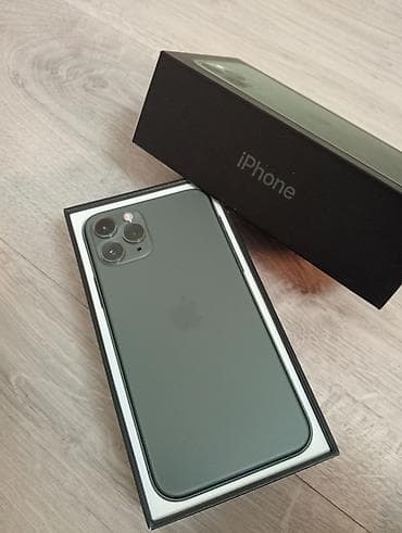 IPhone 11 Pro, 64 GB, Matte Midnight Green, Face ID — 2