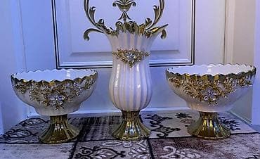 Ev üçün dekor: Qablar Hediyye edilib .köçle bağlı Deyerinden ucuz satılır. 90 azn — 1