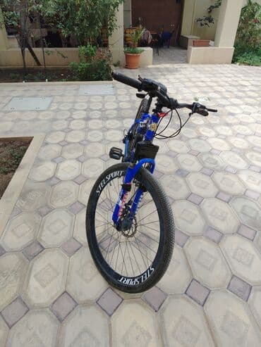 yığılan velosipedlər: İşlənmiş Dağ velosipedi Stels, 29", sürətlərin sayı: 7 — 10