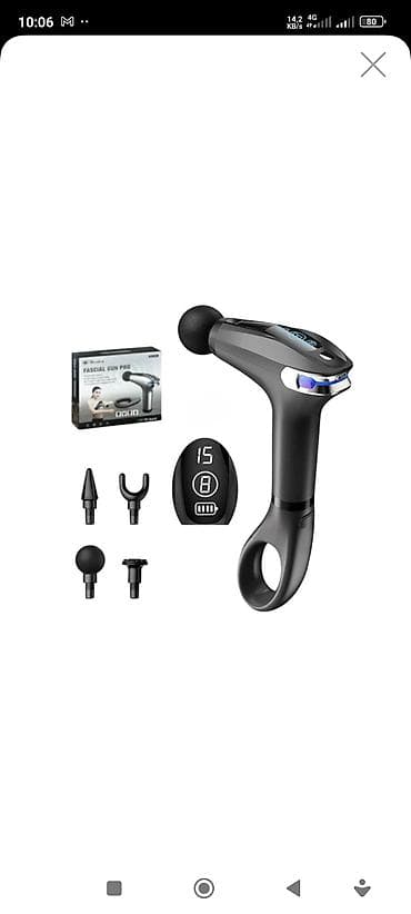 massager: Masajor, Vibro masajor, Bədən üçün, Yeni, Pulsuz çatdırılma — 5