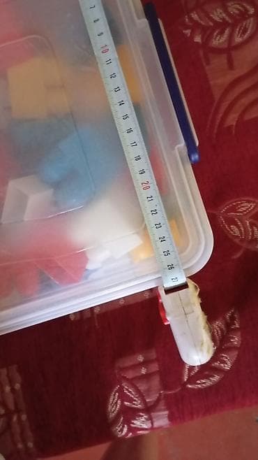 konstruktor maşınlar: Plastik konteynerdə böyük ölçülü uşaq konstruktor dəsti - Parlaq — 4