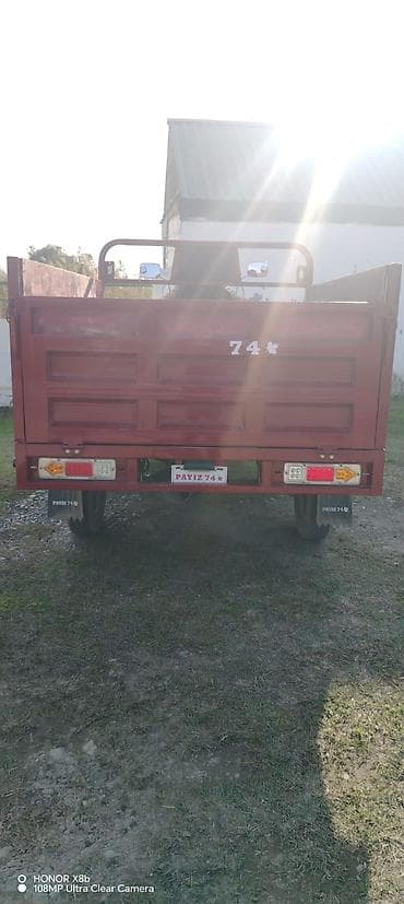 2 el traktör: Yükdaşıma üçtəkərli motosiklet – Payız 74 - Korpus və kuzov: Tam — 3