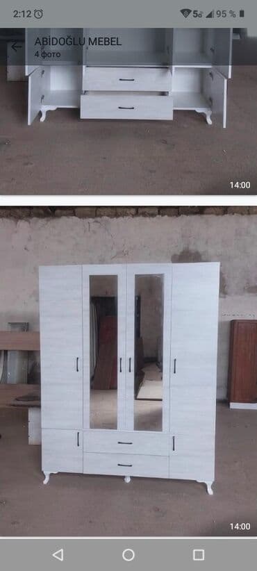 *Dördqapılı dolab* *Qiymət:* 250Azn *Çatdırılma:* Ödənişli — 1