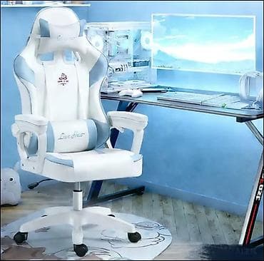 Ofis oturacaqları: Yeni, Təkərli, Qolları tənzimlənmir, Süni dəri — 7