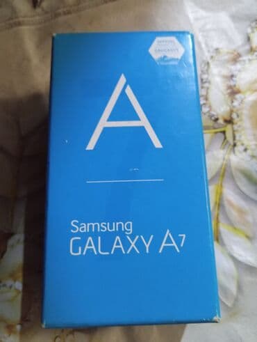 samsung a7 2016 qiymeti: Samsung Galaxy A7, rəng - Göy — 1