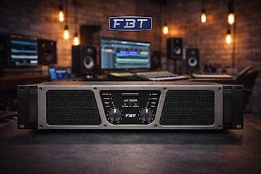 FBT AX 3000 – 4 kanallı peşəkar güc gücləndiricisi - Marka/model: FBT