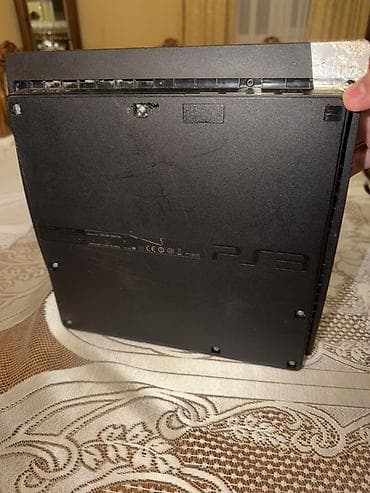 ps 4 oyun diski: Sony PlayStation 3 Slim oyun konsolu Komplekt: - PS3 Slim konsolu — 7