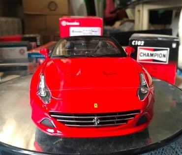 metbex tavan modelleri: Коллекционная модель Ferrari California T Open Red 2014 BBurago Scale — 15
