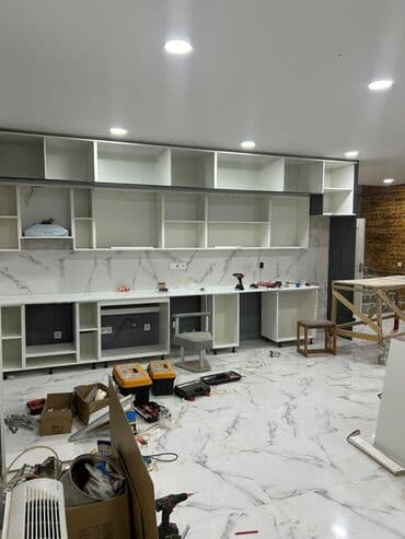 ev əşyaları ikinci el: Sifarişlə mətbəx dəsti, Özü çəkən petlələr, Mat laminat, Kredit var, Pulsuz çatdırılma — 8