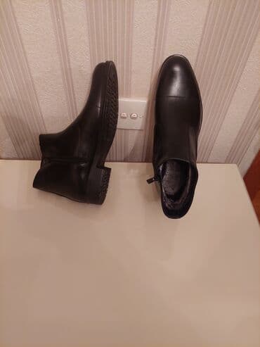 rezin botlar: Derimod, Ölçü: 43, rəng - Qara, Yeni — 5