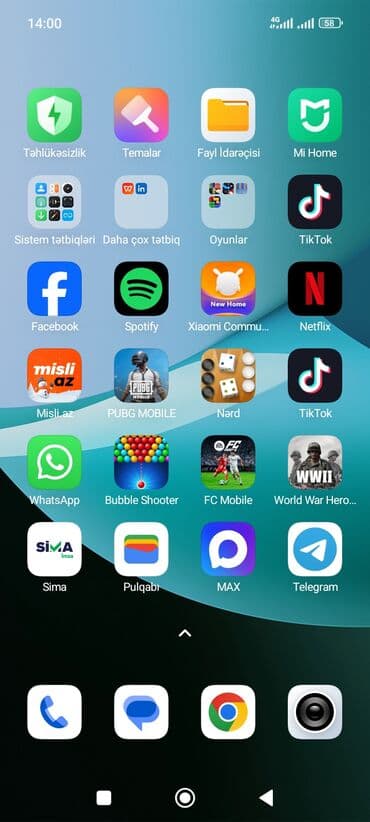Xiaomi/MIUI ekosistemi ilə optimallaşdırılmış Android smartfon. Ekran