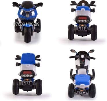 maşınlar uşaq üçün: Musiqili uşaq elektrik motosikleti Məhsulun Ölçüləri ‎100 x 50 x 60 — 10