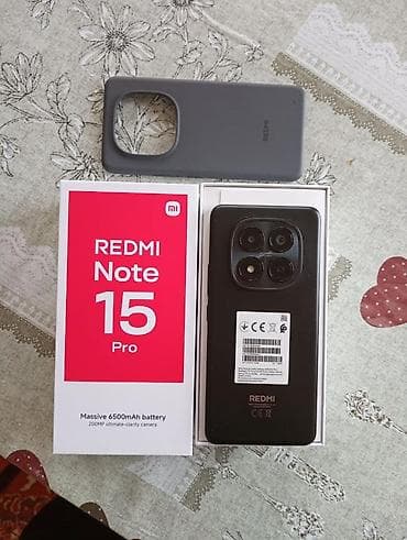 Redmi 256 GB, rəng - Qara, Face ID