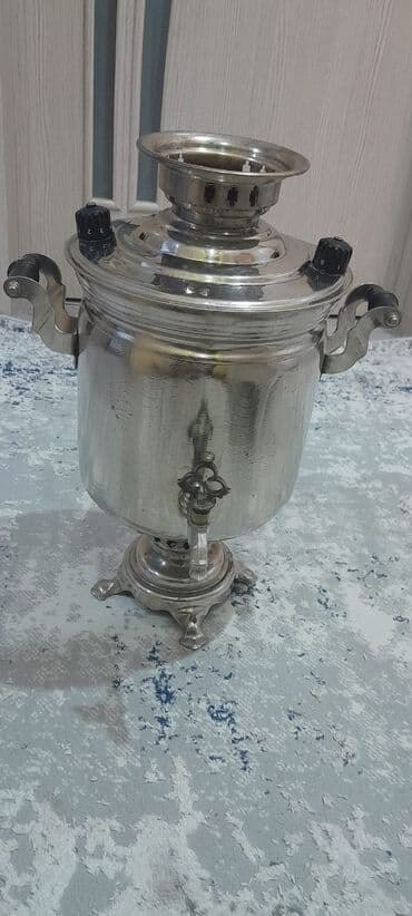 Duxovkalar: İşlənmiş Od Samovar, 7 l, Ünvandan götürmə — 1