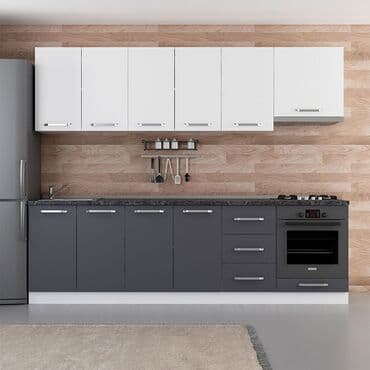 metbex mebeli gence: Sifarişlə mətbəx dəsti, Özü çəkən petlələr, Mat laminat, Kredit var, Pulsuz çatdırılma — 5