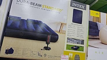 intex matras: İntex matras 65 azn 2 ədəd yastıq 1 ədəd nasos hədiyyə Globex – — 2