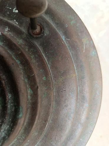 bas gitara: Məhsul: Antik 7 L mis samovar Təsvir: - Klassik kömür/od ilə işləyən — 3