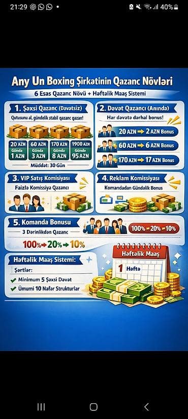 Reklam izləyərək gəlir qazanmaq istəyirsizsə ətraflı məlumat üçün mənə lalafo.az -da Reklam izləyərək gəlir qazanmaq istəyirsizsə ətraflı məlumat üçün mənə