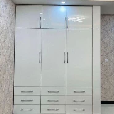 мдф: Yeni, 3 qapılı Düz dolab, Qarderob, paltar dolabı, Türkiyə — 5