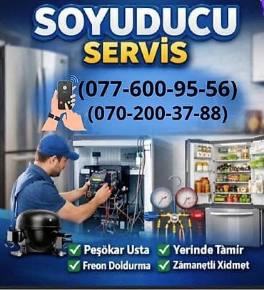 Paltar tikişi: Soyuducu Servis - Bütün markalı soyuducular üçün diaqnostika və təmir — 1