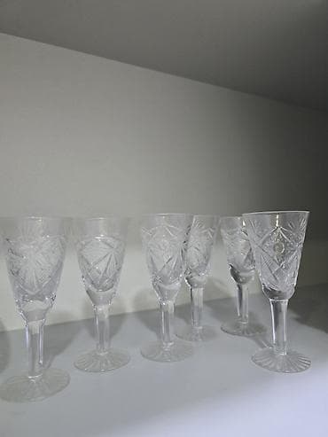 kasmetika qabi: Rümkalar, rəng - Ağ, Şüşə, 6 ədədli dəst — 3