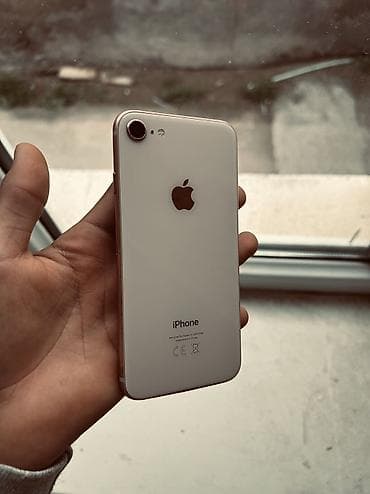 Avtoelektronika: IPhone 8, 64 GB, Rose Gold, Barmaq izi, Simsiz şarj — 4