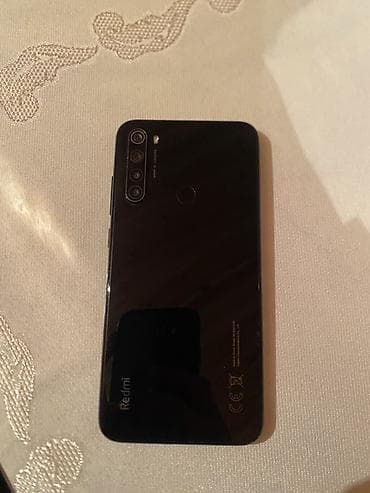 dubay telfonlar: Redmi Note 8, 64 GB, rəng - Qara, Barmaq izi — 1