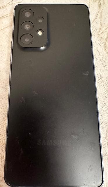 samsung bluetooth: Samsung Galaxy A53 5G, цвет - Черный, Отпечаток пальца — 2
