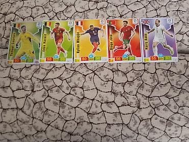 Futbol kolleksiya kartları dəsti - Mövzu: milli komandaların ulduz — 2