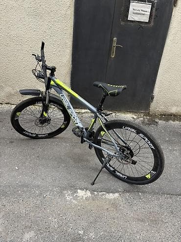 velosiped ural: Ural Sport dağ velosipedi - Çərçivə: yüngül lehimli, rəngi boz-neon — 1