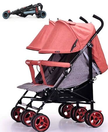 əkizlər üçün: Əkizlər üçün araba, Yeni, Pulsuz çatdırılma, Rayonlara çatdırılma — 2