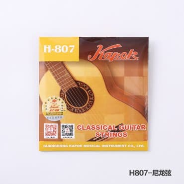 ucuz gitaralar: KAPOK klassik gitara uchun 1 dest sim
Model: H-807 — 1