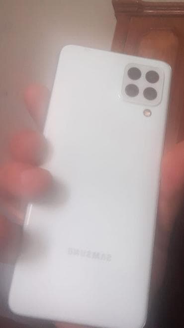 samsung g850: Samsung Galaxy A22, 64 GB, rəng - Ağ, Barmaq izi — 4