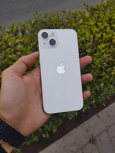 iphone 15 sade: IPhone 13, 128 GB, Ağ, Simsiz şarj, Face ID — 1