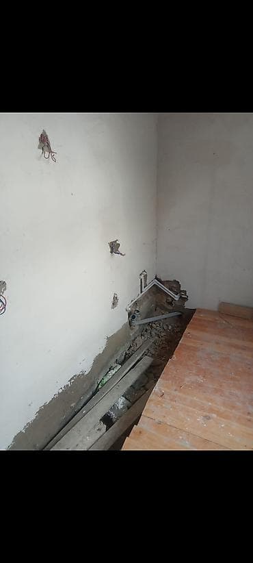 balkon üçün: Taxta döşəmə və taxta karkas (lag) çəkilməsi .munasib qiymete ev temir — 4