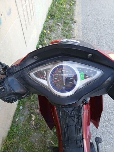 reduktor sürətlər qutusu: Moped/motosiklet – qırmızı rəng,650 skuter tipli “underbone” gövdə — 3