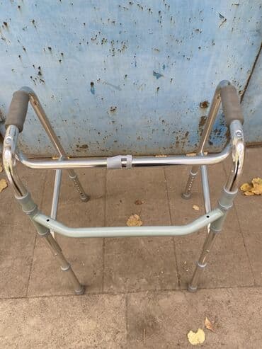 Gəzinti üçün yüngül metal “walker” (dəstək çərçivəsi) Az işlenmiş