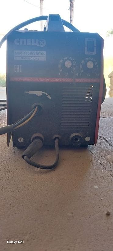 alet: SpetsX MAG-170 Invertor qaynaq aparatı - Tip: İnvertor tipli — 4