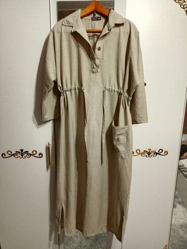 atlas don modelleri: İki ədəd uzun don dəsti 1) Boz rəngli, qolsuz uzun jilet-don - Sadə — 5