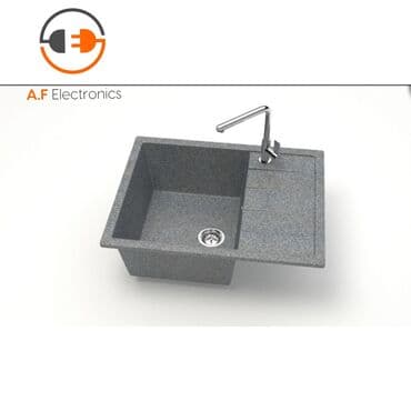 qranit moyka: Yeni Kvadrat Mətbəx çanağı, Keramika, Pulsuz çatdırılma — 3