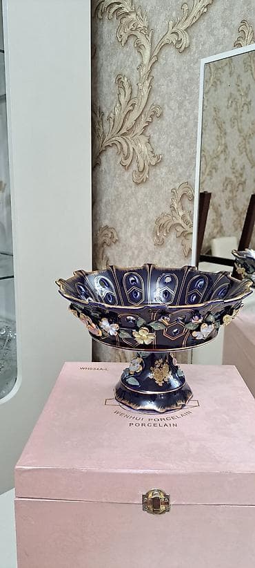 sultan tekstil: WENHUI PORCELAIN meyvə qabı, dekorativ porselen - Brend: WENHUI — 6