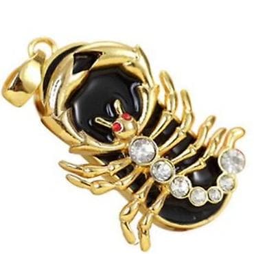 usb fleshka: Подарочные Флешки - Кулон на Цепочке Скорпион . Hədiyyəlik Bürclərə — 2