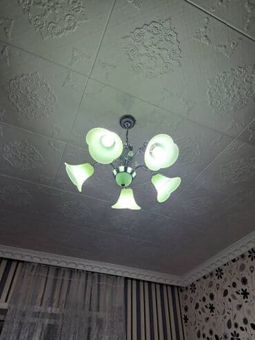 ikinci el lisdurlar: Çılçıraq, 5 lampa, Metal — 1
