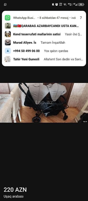 uşaq kolyaska: Əkizlər üçün araba, Kidilo, Yeni, Ödənişli çatdırılma — 4