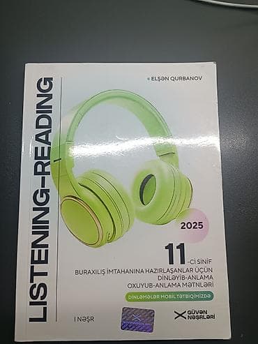 Kitablar və jurnallar: Məhsul: Listening–Reading – 11-ci sinif üçün dinləyib-anlama və — 1