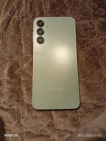 Çəngəllər: Samsung Galaxy A16, 128 GB, rəng - Yaşıl, Barmaq izi — 2