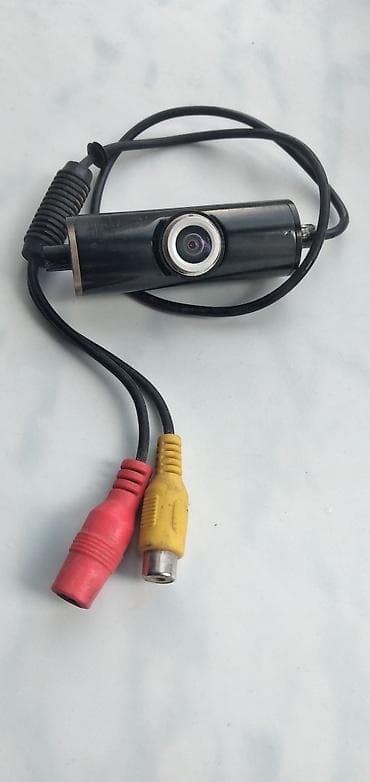 video qeydiyyatcı satilir: Avtomobil üçün arxa görünüş (parking) kamerası - Silindrik korpuslu — 2