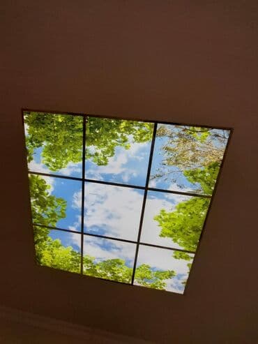 подвесной потолок: Подвесной потолок, Натяжные, Без гарантии — 1